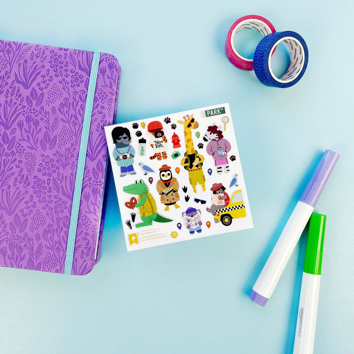 Pipstickers - Zoo York City