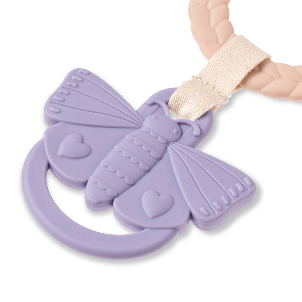 Bitzy Busy Ring Teething Activity Toy - Veggie