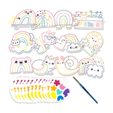 Playful Painters - Rainbow Cut