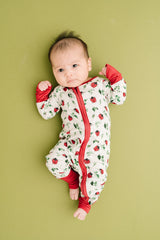 Bamboo Convertible Footie - Little Ladybug