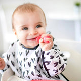 Sleeved Bib - Hearts