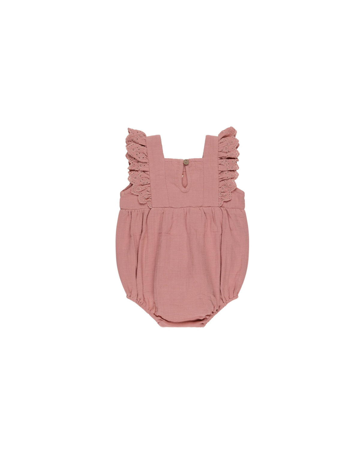 Quincy Mae Naomi Romper - Lipstick