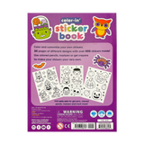 Color-in' Sticker Book - Cute n Spooky Doodles