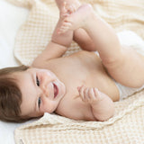 Waffle Baby Blanket - Cream