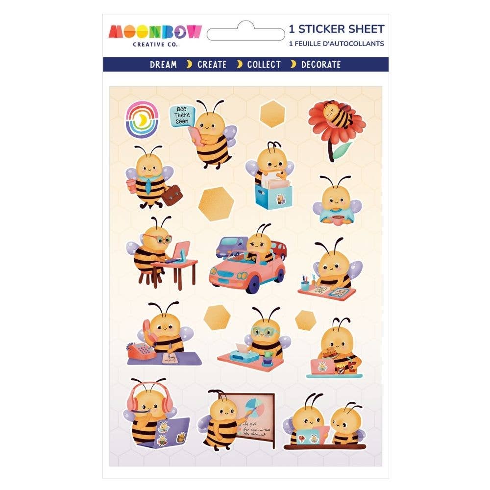 Moonbow Creative Co Stickers - Buzz-iness Hours