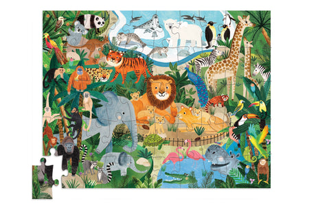 50-Piece Puzzle - Zoo