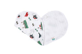 2-in-1 Burp Cloth and Bib - Massachusetts