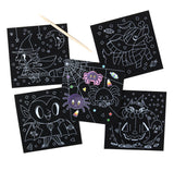 Sparkle Scratch Art - Spider