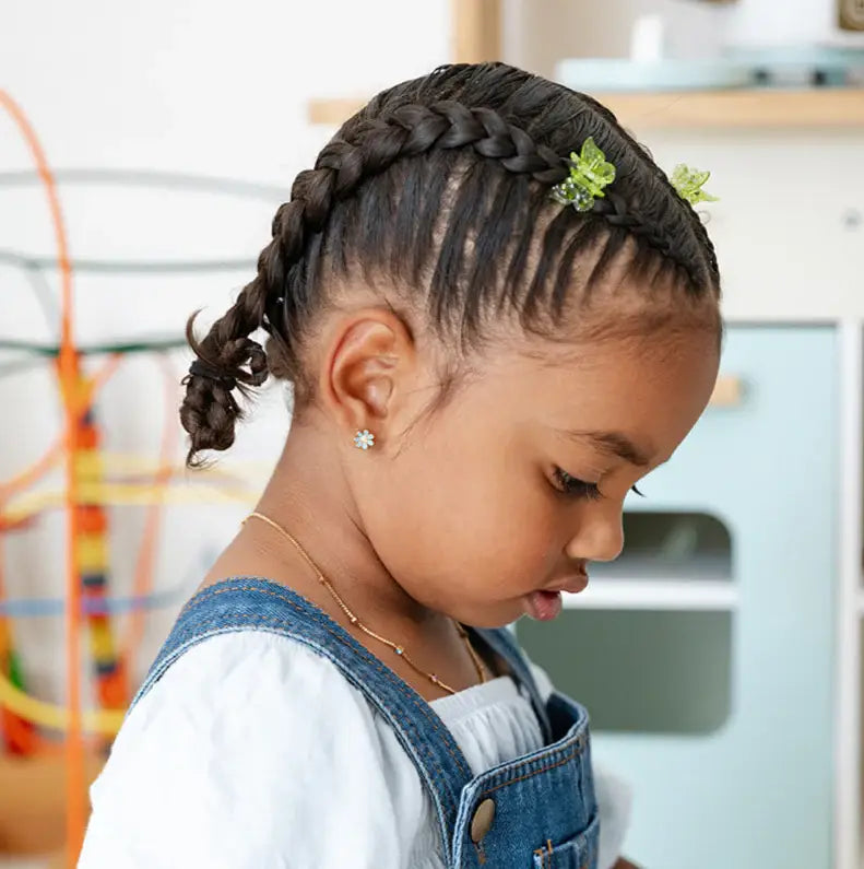 Pip Pop Post Earrings - Lilac Daisy