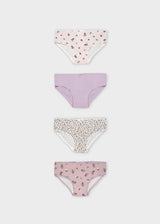 4-Pack of Undies - Mauve