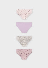 4-Pack of Undies - Mauve