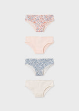 4-Pack of Undies - Salmon