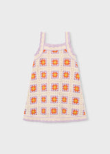 Crochet Dress - Bone