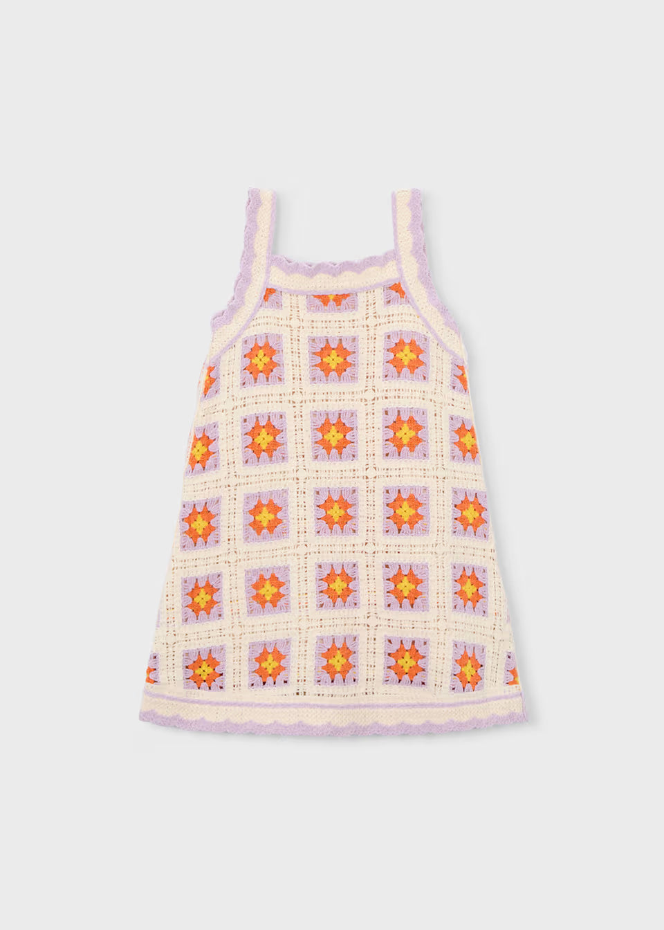 Crochet Dress - Bone