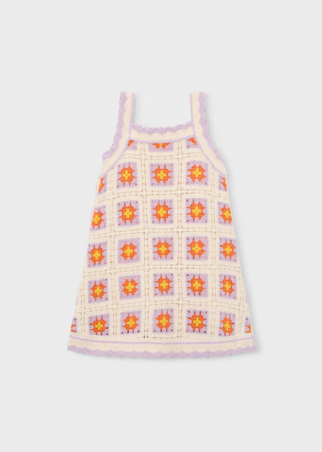 Crochet Dress - Bone