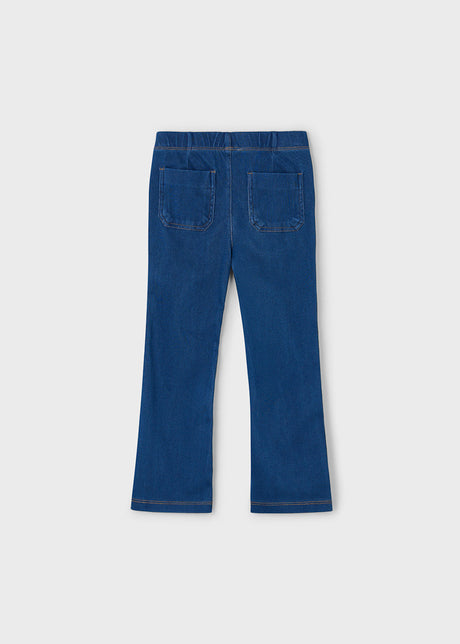 Pull On Flare Jeggings - Dark