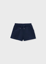 Scallop Pocket Shorts - Navy