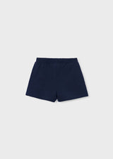 Scallop Pocket Shorts - Navy
