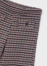 Houndstooth Pants - Cinnamon
