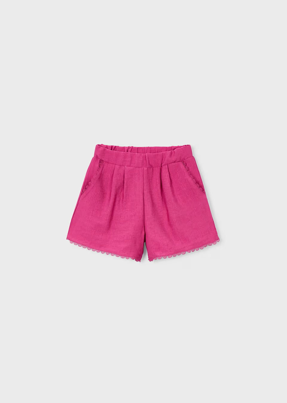 Pleated Shorts - Petal