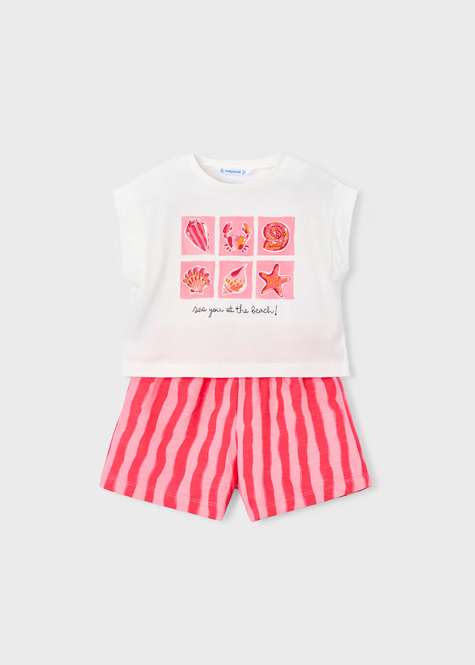 Graphic Tee and Shorts - Seaside