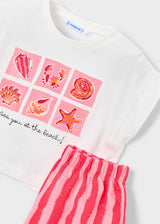 Graphic Tee and Shorts - Seaside