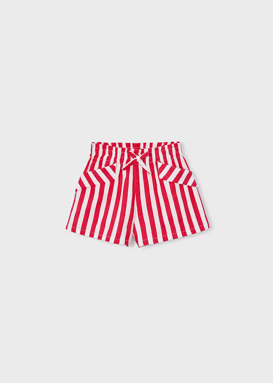 Pull On Pocket Shorts - Persimmon Stripe