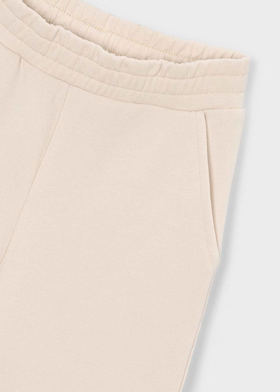 Wide Leg Sweats - Sand