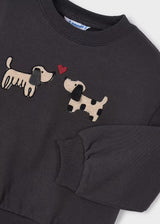 Applique Pullover - Pup Friends
