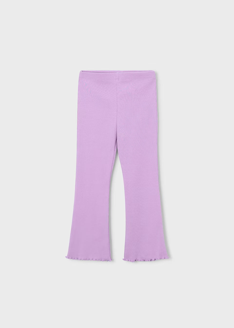 Rib Knit Flares - Lilac
