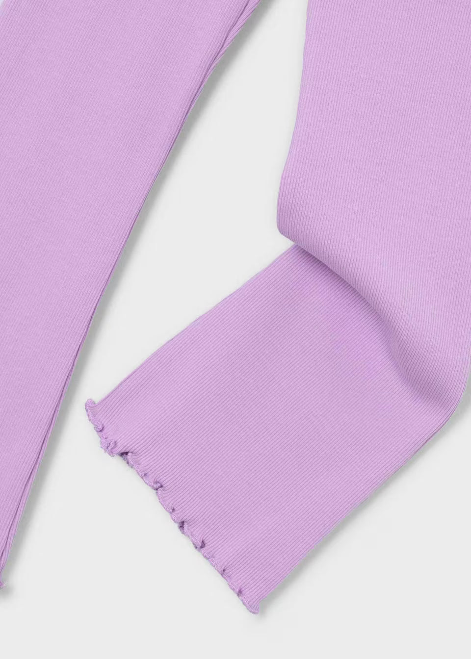 Rib Knit Flares - Lilac