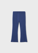 Rib Knit Flares - Porcelain