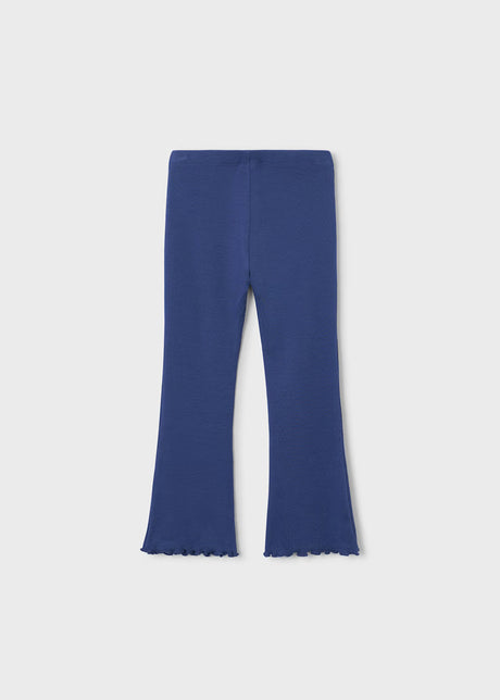 Rib Knit Flares - Porcelain