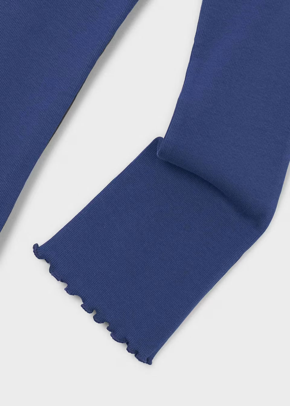Rib Knit Flares - Porcelain