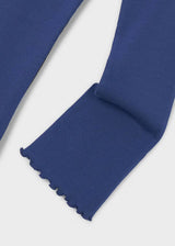 Rib Knit Flares - Porcelain