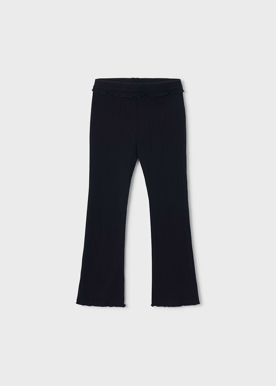 Ribbed Flares - Black