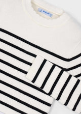 Scallop Collar Sweater - Macchiato