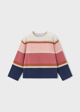 Striped Sweater - Indigo