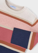 Striped Sweater - Indigo