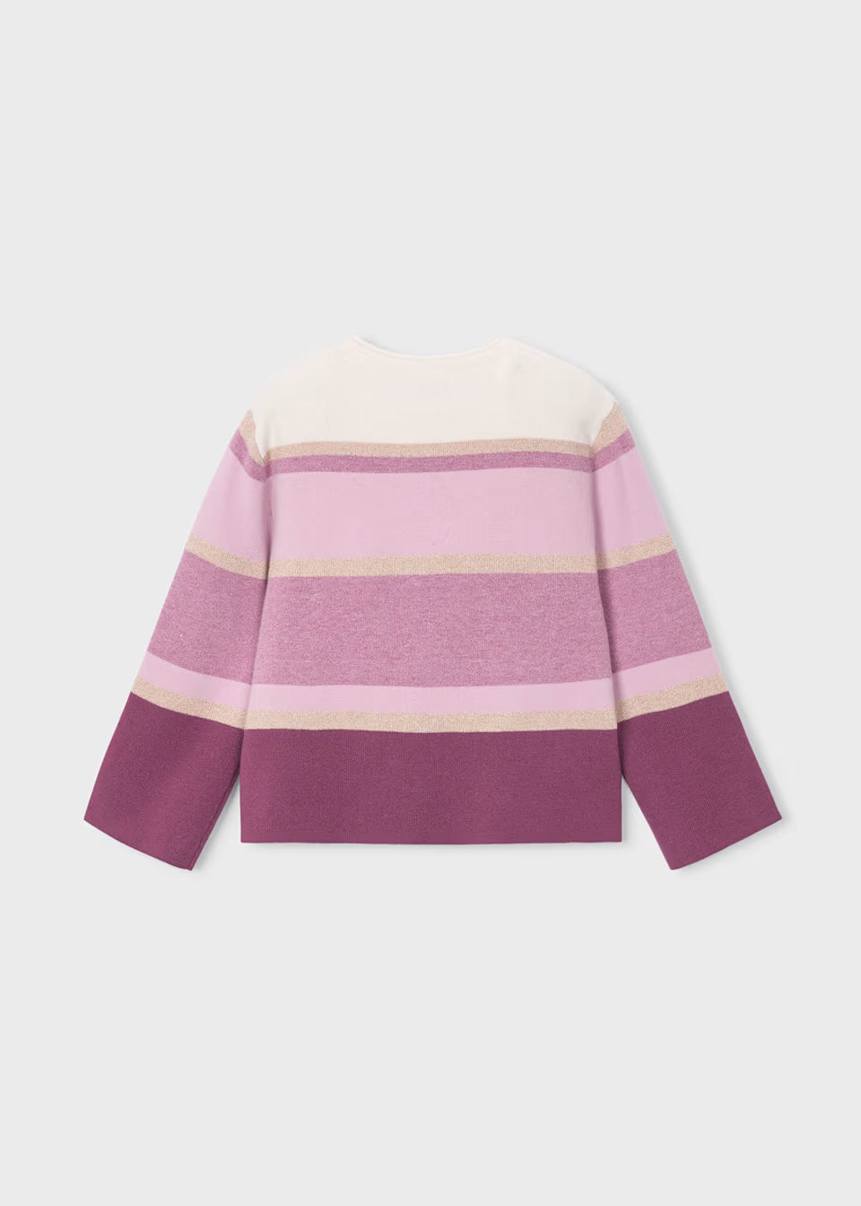 Striped Sweater - Violet