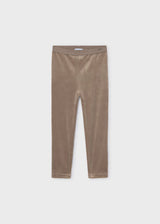 Velour Leggings - Walnut