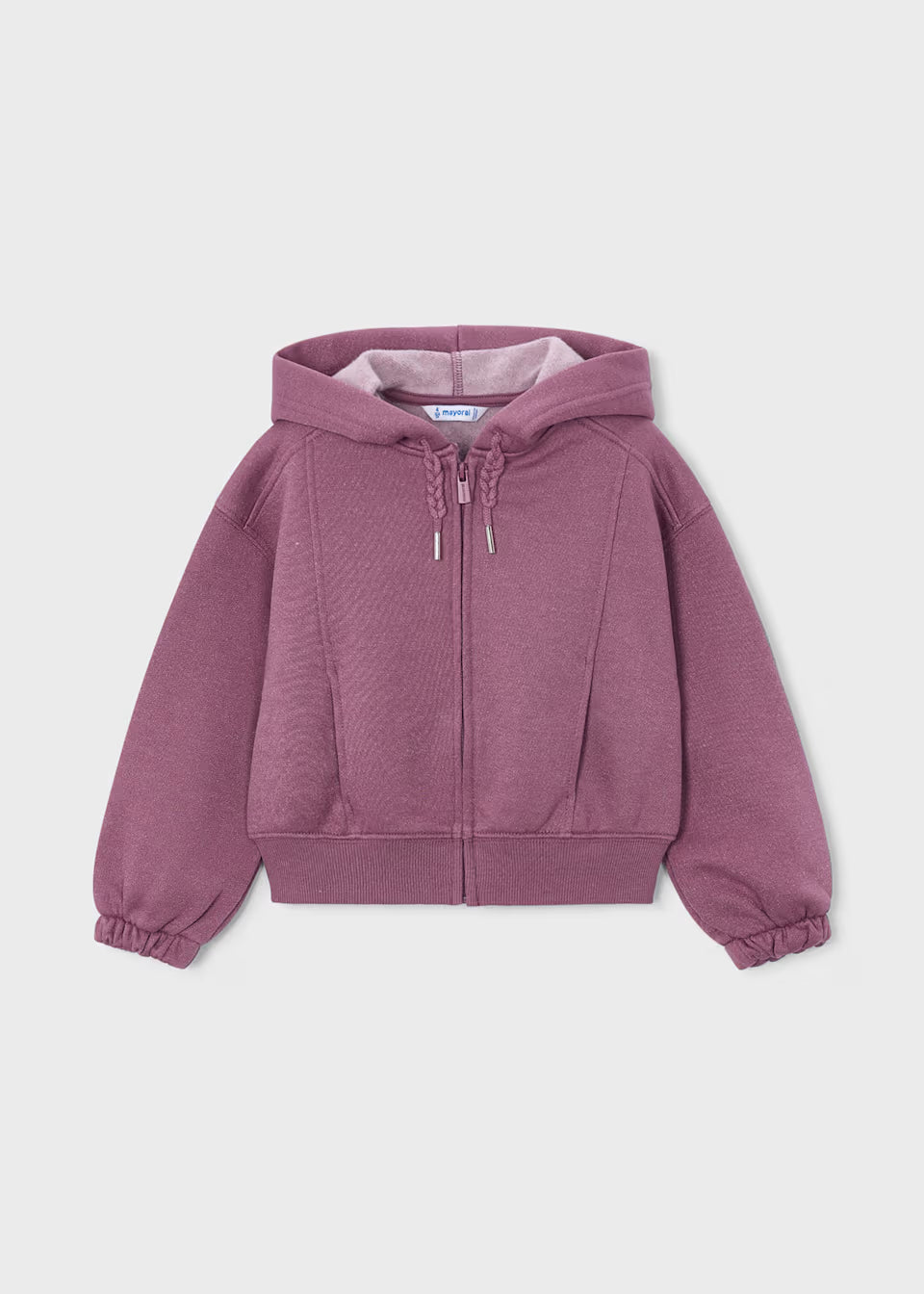 Zip Up Hoodie - Violet