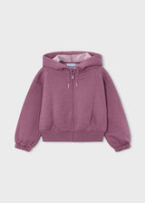 Zip Up Hoodie - Violet
