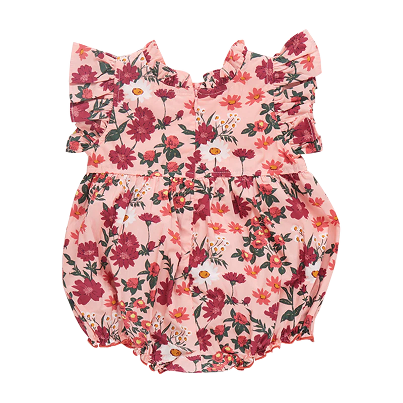 Pink Chicken Jennifer Bubble - Pink Daisy Floral FINAL SALE