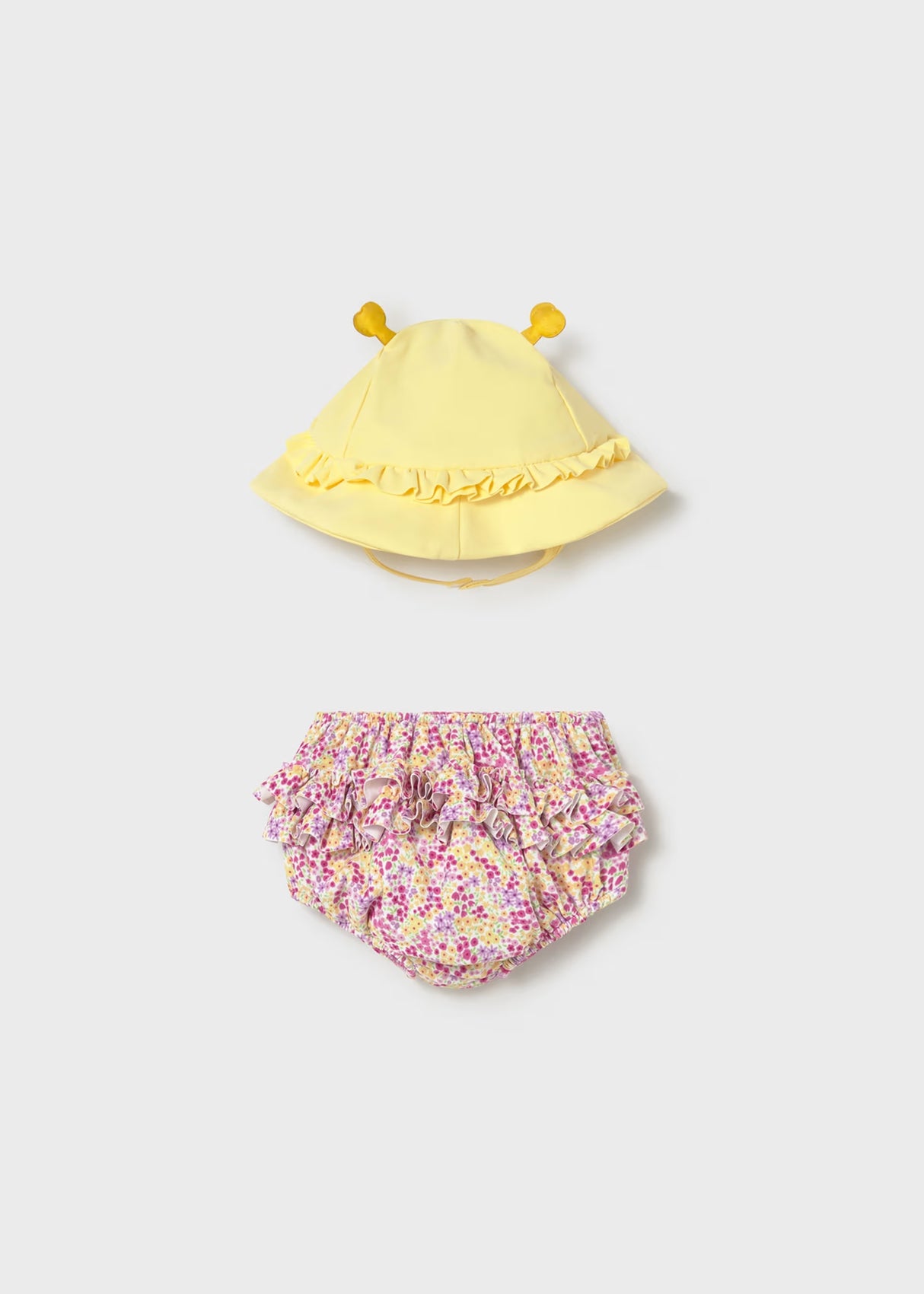 Swim Diaper and Hat - Rose
