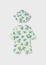 One Piece Rashguard and Hat - Swamp