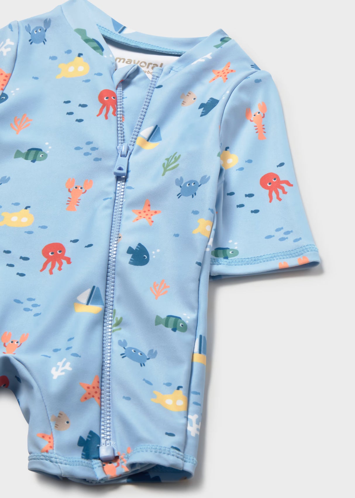 One Piece Rashguard and Hat - Boat