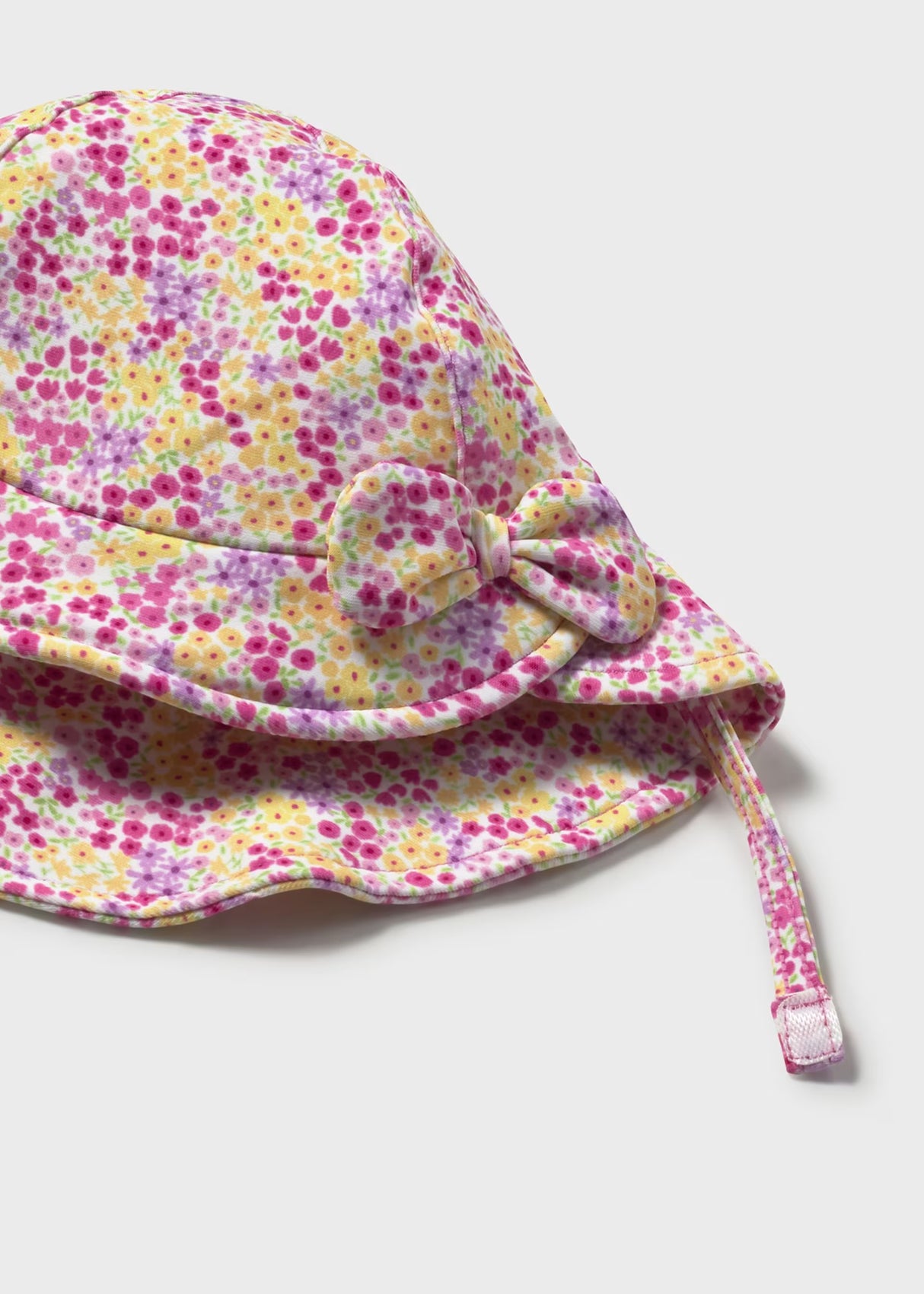 Ruffle Rashguard and Hat - Rose