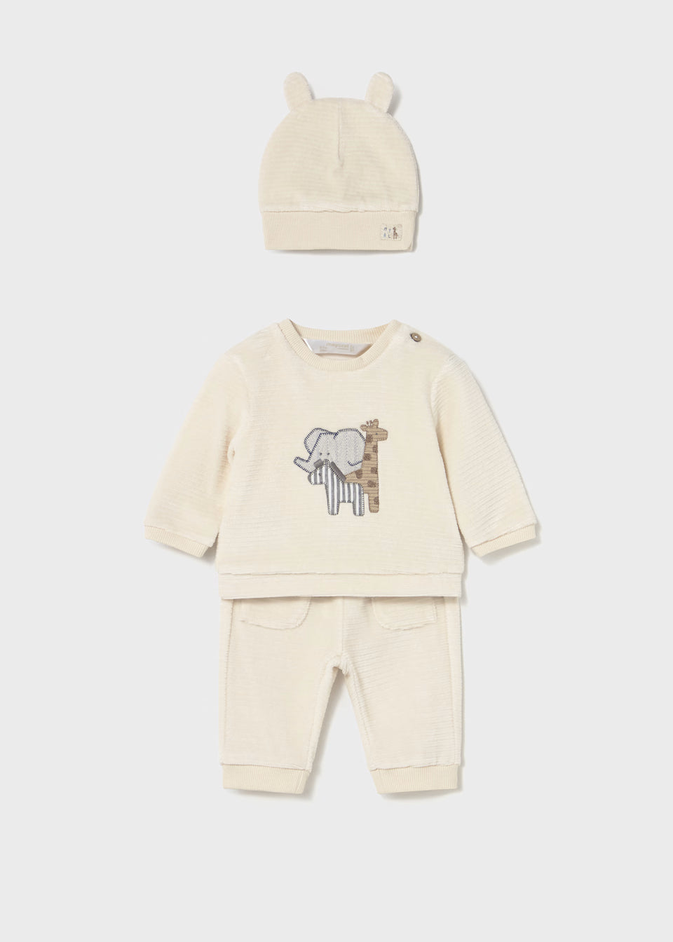Pullover, Pants, and Hat - Safari Friends