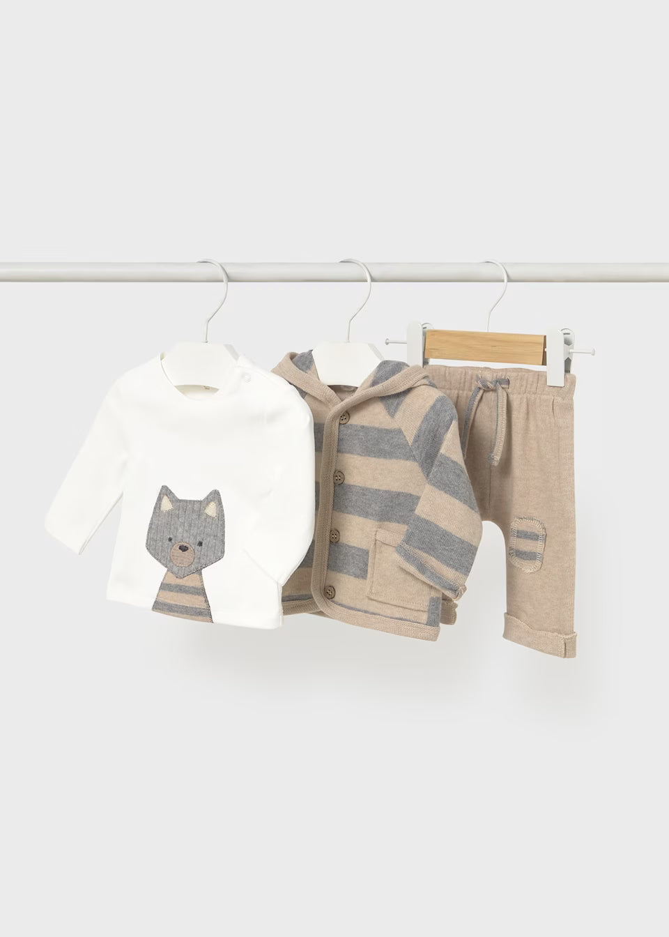 Hoodie, Tee, and Pants - Cereal Stripe
